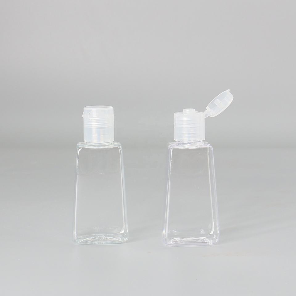 Logo Customized White Color Lotion Pump Hand Sanitizing Spray Bottle Private Label Plastic Mini Hand Sanitizing Bottle