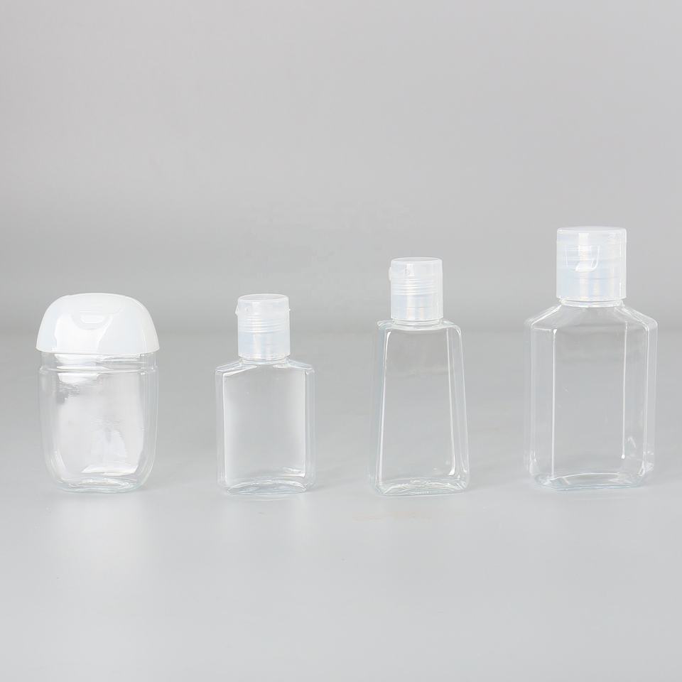 Logo Customized White Color Lotion Pump Hand Sanitizing Spray Bottle Private Label Plastic Mini Hand Sanitizing Bottle