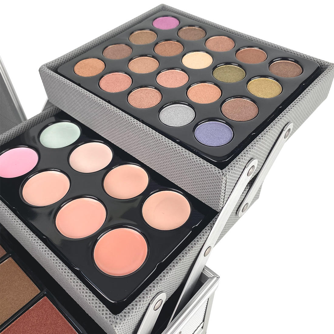 Fashion Women Cosmetic Case Full Professional Makeup Palette Concealer Blusher Pro 132 Full Color Eyeshadow Palette