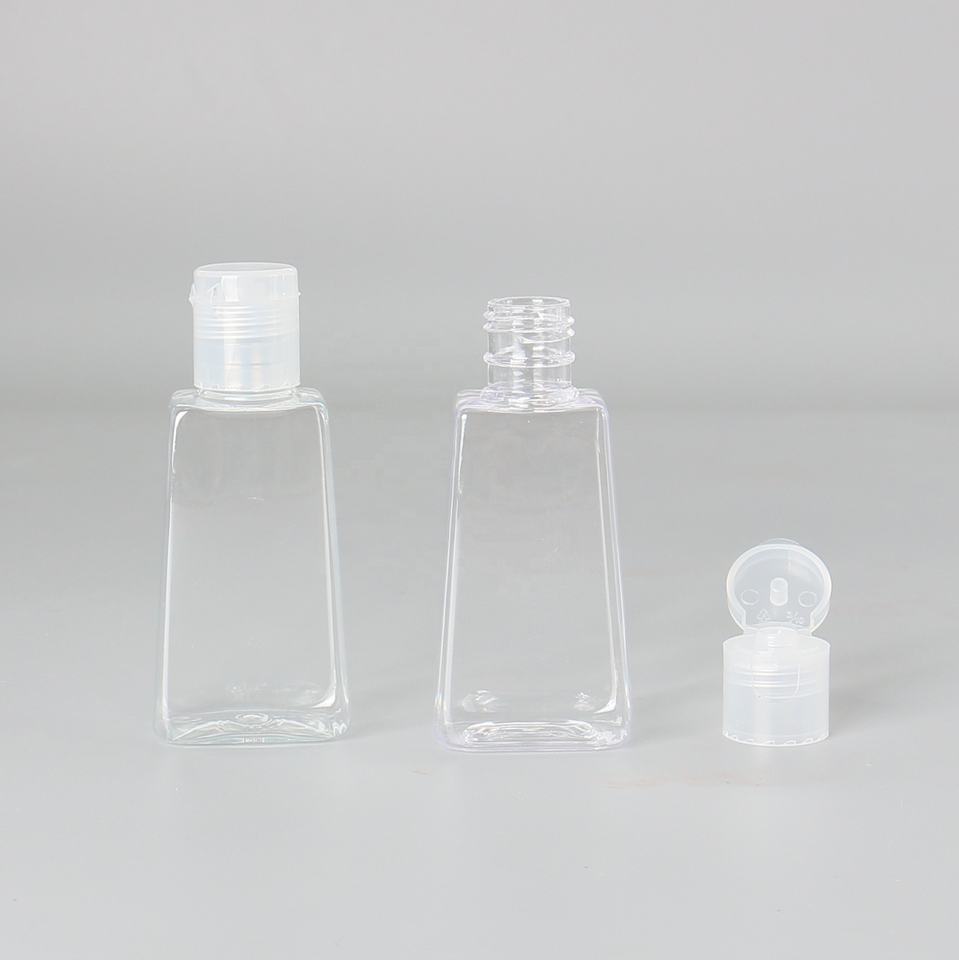 Logo Customized White Color Lotion Pump Hand Sanitizing Spray Bottle Private Label Plastic Mini Hand Sanitizing Bottle