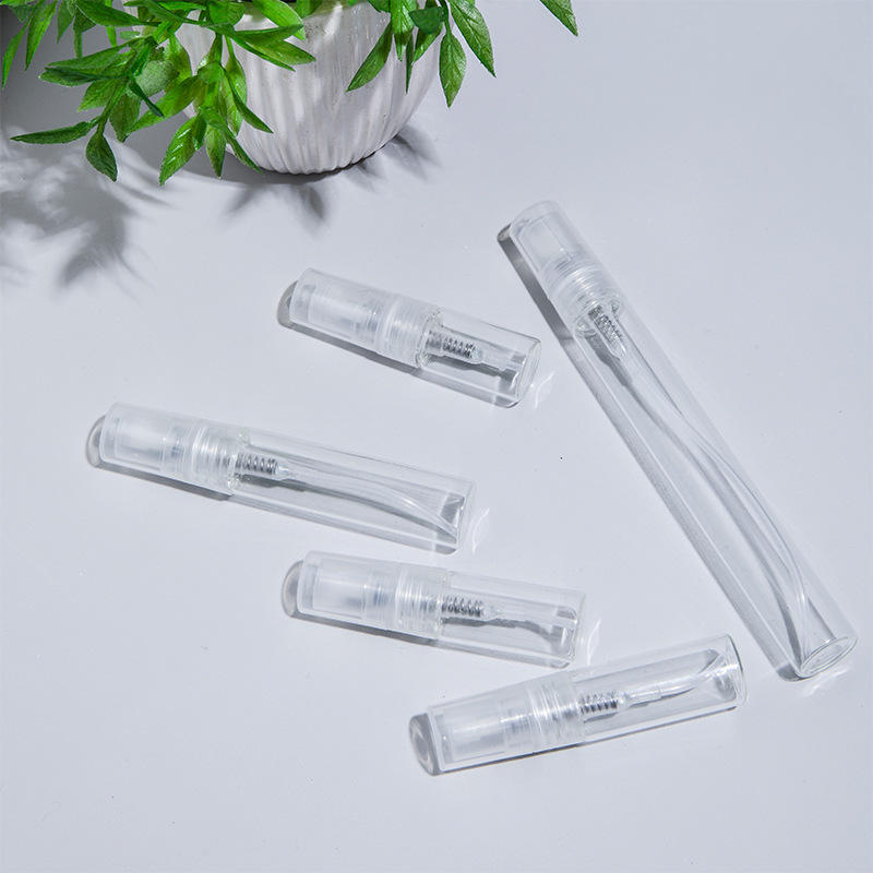 Press Type Sub Packing Sample Test Pack Plastic Sprayed Glass 2ml 3ml 5ml 10ml Perfume Spray Bottles