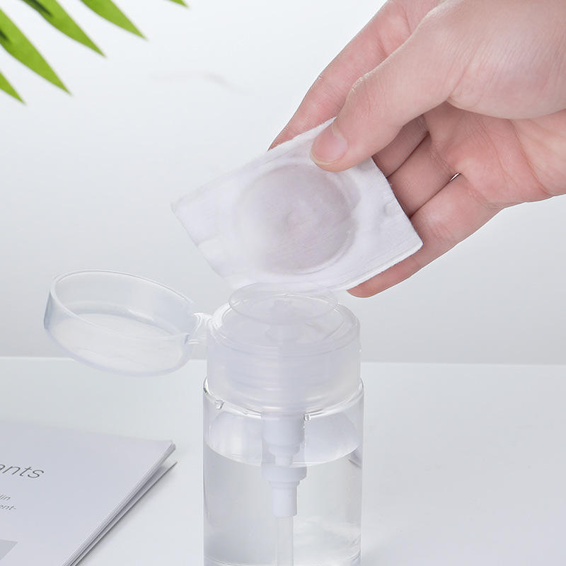 100ml 150ml 200ml 300ml Clear Liquid Press Pump Dispenser Bottle Cosmetic Toner Bottle Makeup Nail Polish Remover Bottle