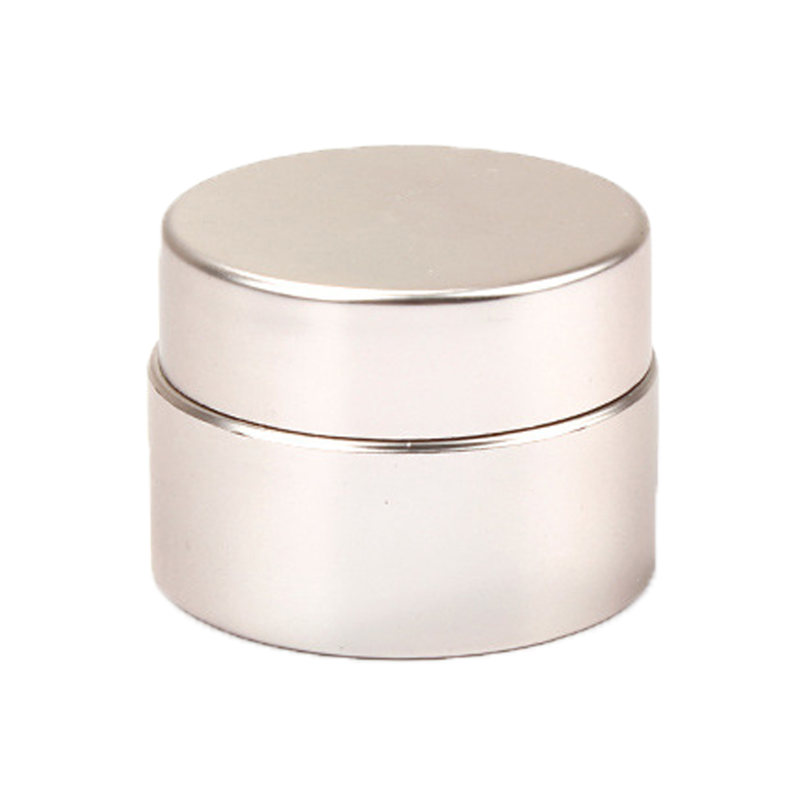 5g Electroplating Cream Sample Bottle UV Technology Luxury Gold Silver Rose Gold Color PP Cosmetic Jar