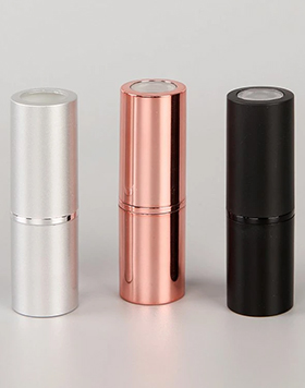 Factory Directly Supplier Color DIY Cosmetic Container Wholesale Lipstick Container Private Label ABS Lipstick Tube Pink