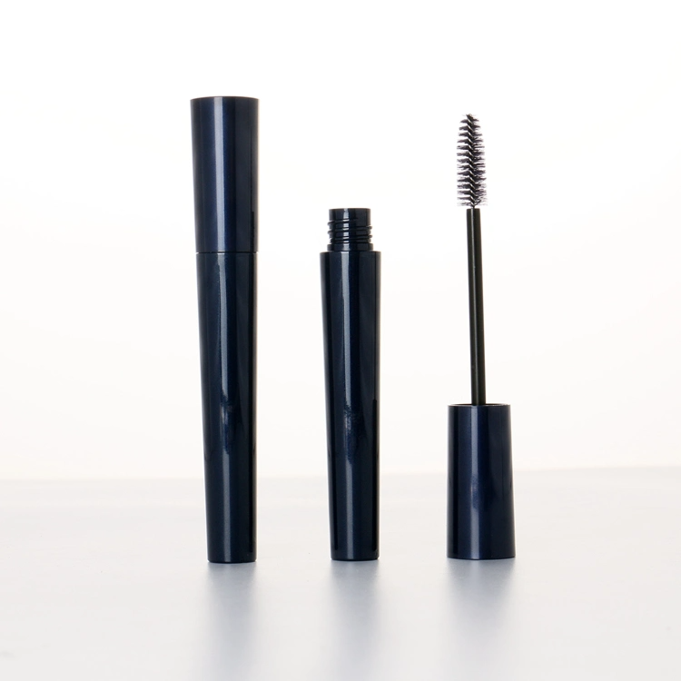 Refillable Black Color Logo Customized Mascara Tube Screen Printing Plastic Empty Mascara Tubes with Brush