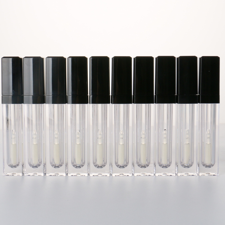 High End Red Color Eye Cream Lipgloss Containers Wholesale Bulk Beauty Plastic Pink Lipgloss Tubes