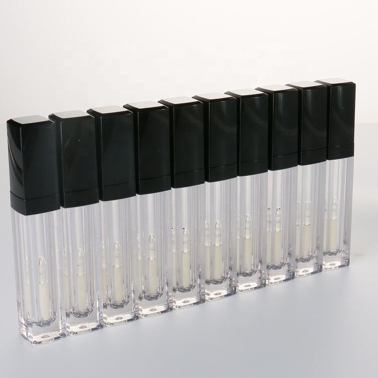 High End Red Color Eye Cream Lipgloss Containers Wholesale Bulk Beauty Plastic Pink Lipgloss Tubes