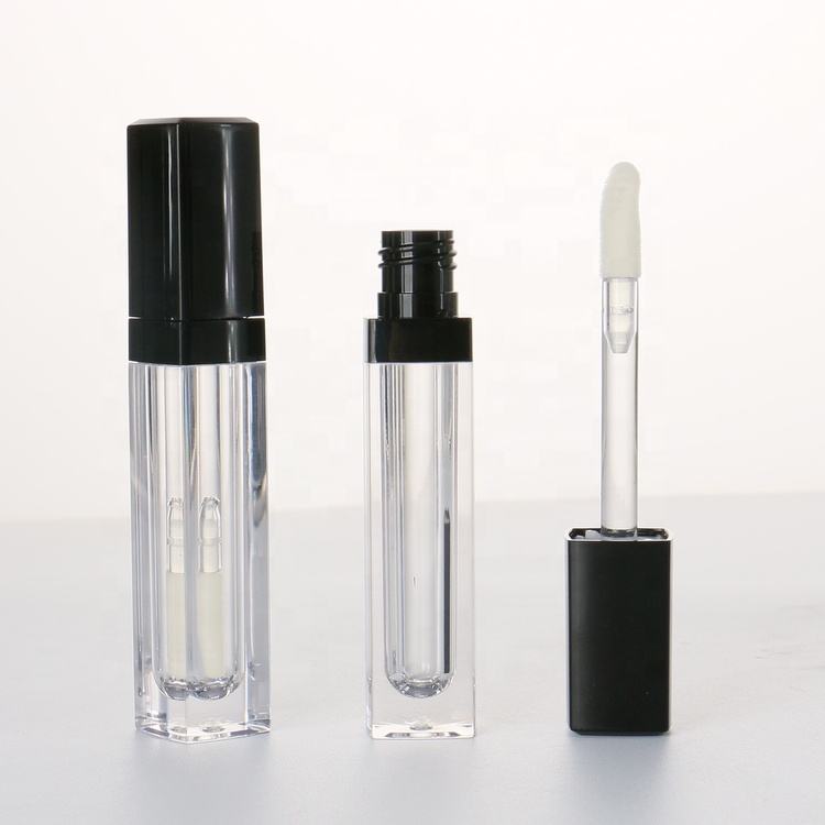 High End Red Color Eye Cream Lipgloss Containers Wholesale Bulk Beauty Plastic Pink Lipgloss Tubes