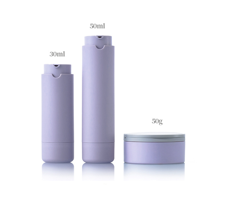 Replaceable Inner Eco Friendly Refillable Pump Bottle Container Package Rotate Twist Serum Lotion Sunscreen Skincare Bottle