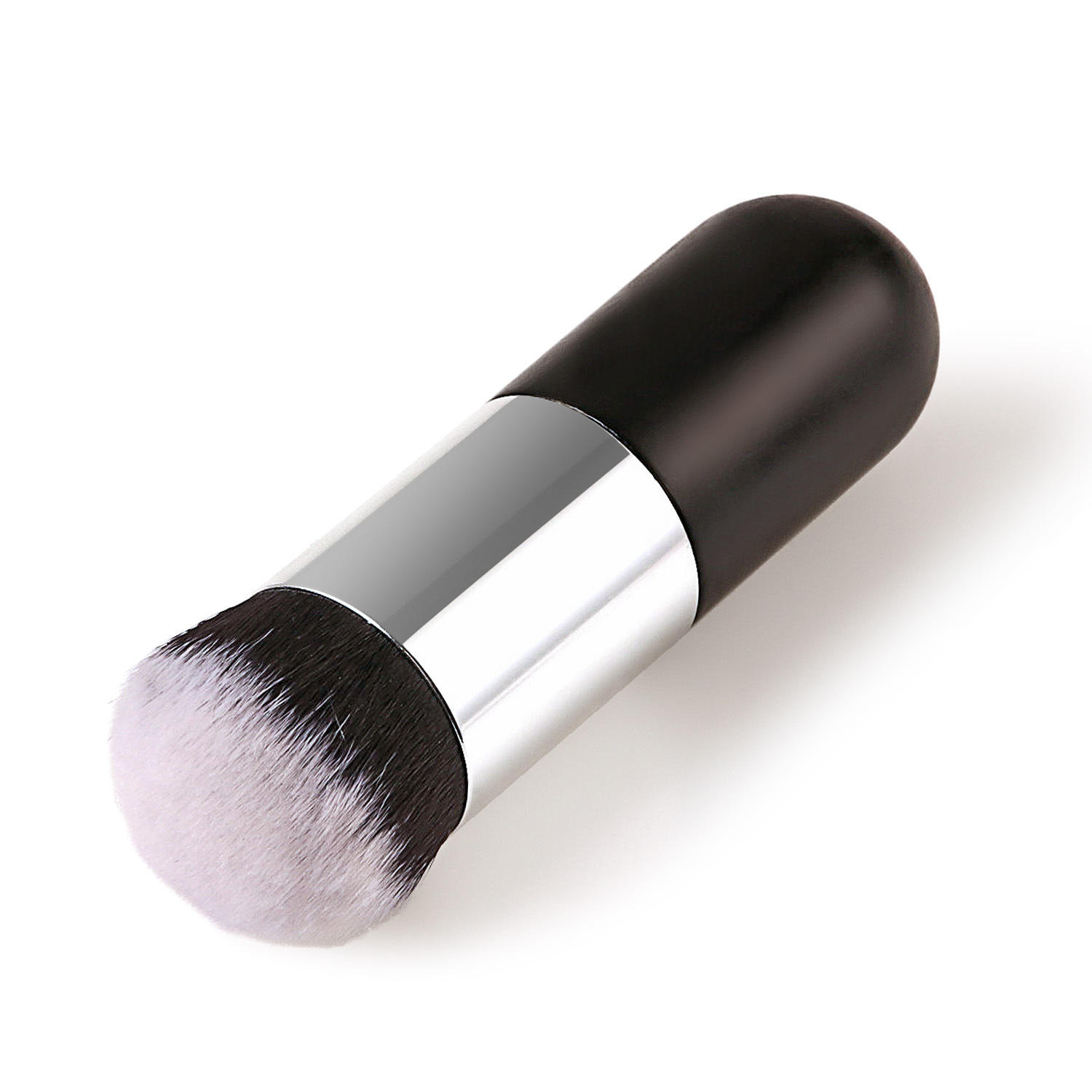 Chubby Pier Flat Cream Cosmetic Single Makeup Brush Professional Private Label Foundation Brush