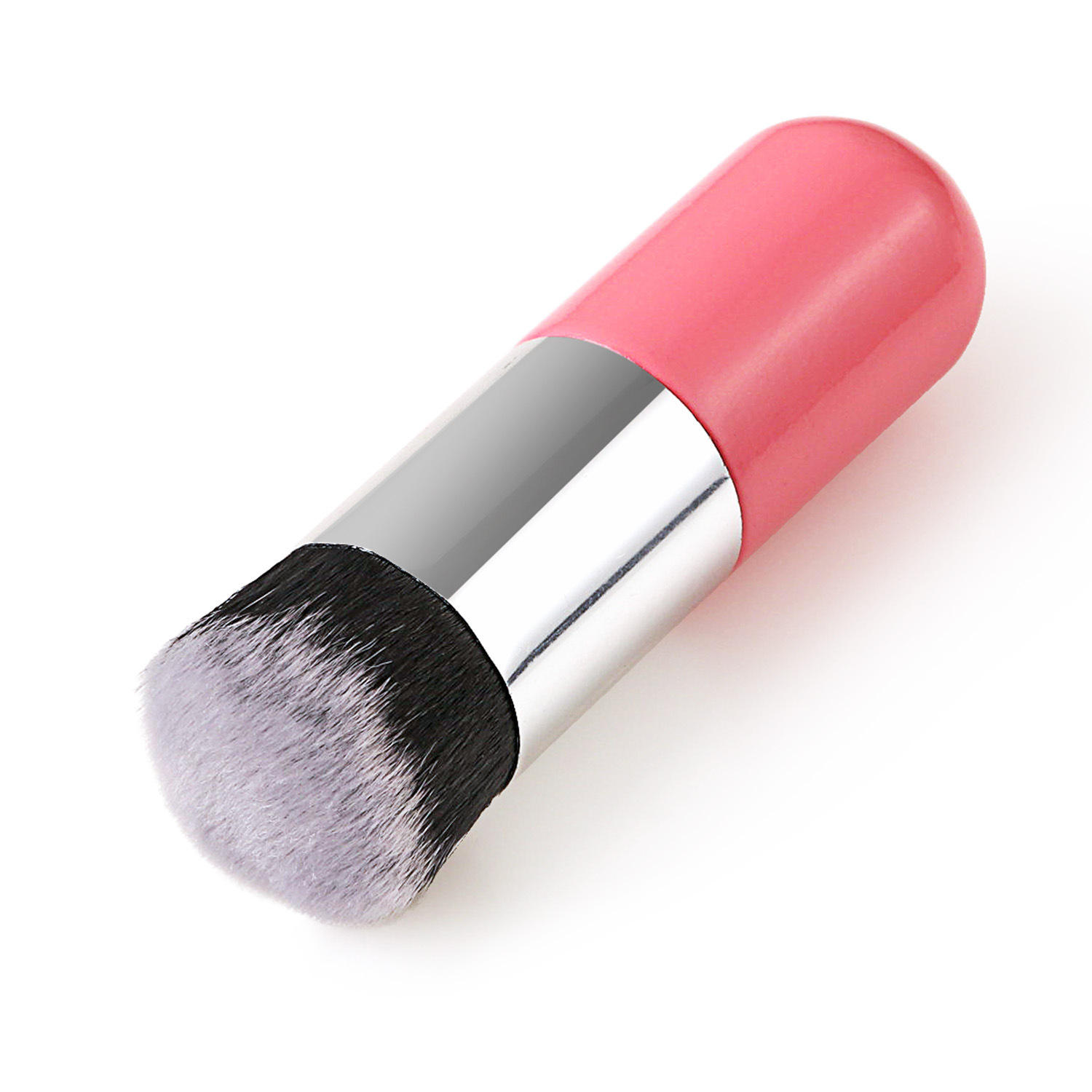 Chubby Pier Flat Cream Cosmetic Single Makeup Brush Professional Private Label Foundation Brush