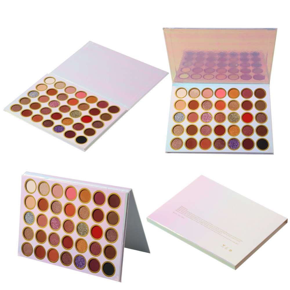 Wholesale Custom Private Label 80 Colors Shimmer Glitter Pigmented Eye Shadow Palette