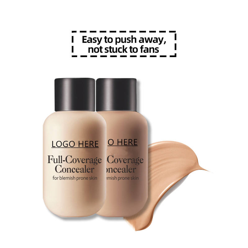 Professional Concealing Eye Dark Circle Liquid Long-Lasting Corrector Cream Concealer Makeup 12ml Matte Face Foundation Cream