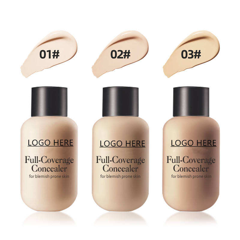 Professional Concealing Eye Dark Circle Liquid Long-Lasting Corrector Cream Concealer Makeup 12ml Matte Face Foundation Cream