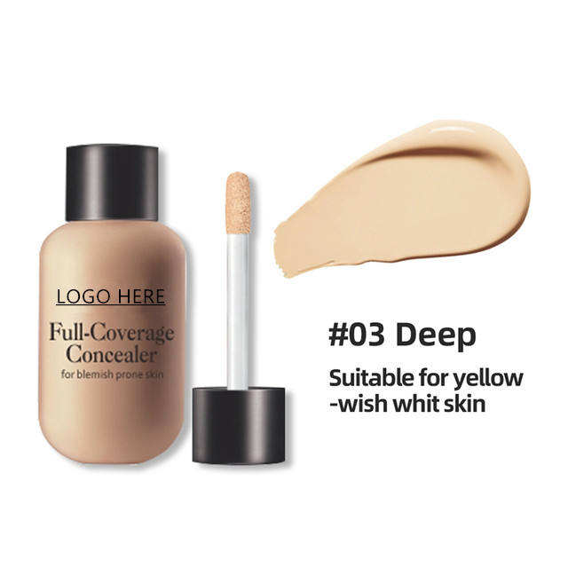 Professional Concealing Eye Dark Circle Liquid Long-Lasting Corrector Cream Concealer Makeup 12ml Matte Face Foundation Cream