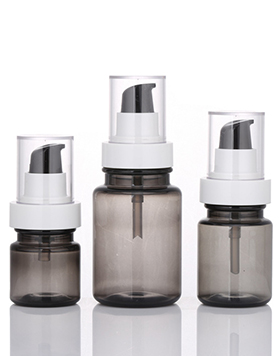 Grey Sprayer Lotion Plastic Bottle 40ml/60ml/100ml/120ml Cosmetic Packaging Container Matte Fine Mist Spray Bottle