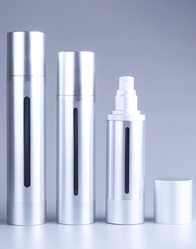 10ml 15ml 20ml 30ml 50ml 80ml 100ml 120ml Airless Pump Bottle Oxide Aluminum Airless Vacuum Pump Bottle For Cosmetic Packaging