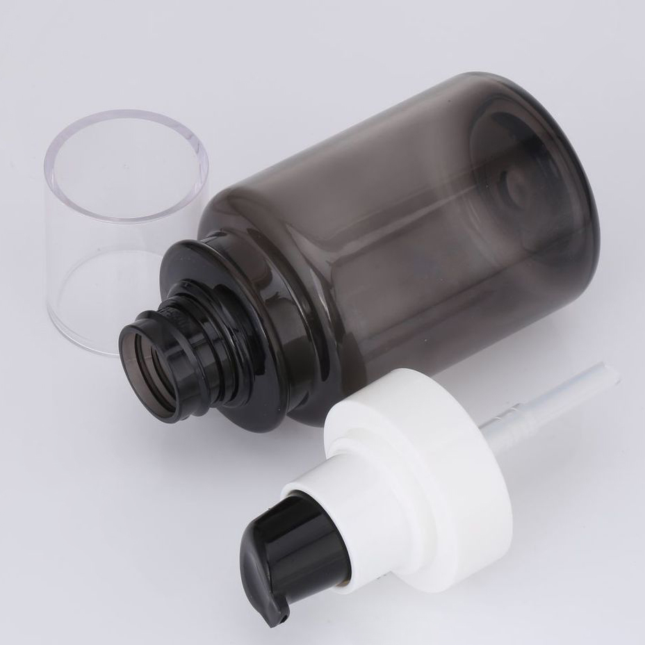 Grey Sprayer Lotion Plastic Bottle 40ml/60ml/100ml/120ml Cosmetic Packaging Container Matte Fine Mist Spray Bottle