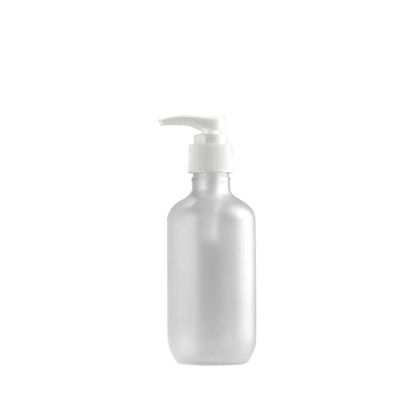 Matte White Black Empty Cosmetic Pump Pet Plastic Bottle Customized 200ml 300ml 500ml Shampoo Lotion Bottle