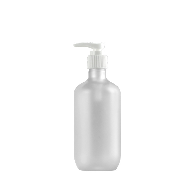 Matte White Black Empty Cosmetic Pump Pet Plastic Bottle Customized 200ml 300ml 500ml Shampoo Lotion Bottle