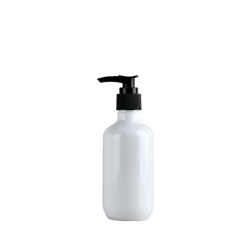 Matte White Black Empty Cosmetic Pump Pet Plastic Bottle Customized 200ml 300ml 500ml Shampoo Lotion Bottle