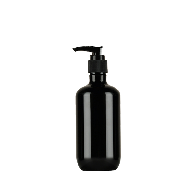 Matte White Black Empty Cosmetic Pump Pet Plastic Bottle Customized 200ml 300ml 500ml Shampoo Lotion Bottle