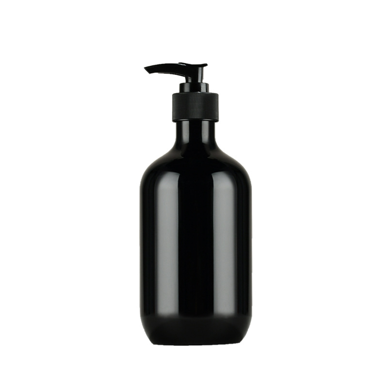 Matte White Black Empty Cosmetic Pump Pet Plastic Bottle Customized 200ml 300ml 500ml Shampoo Lotion Bottle