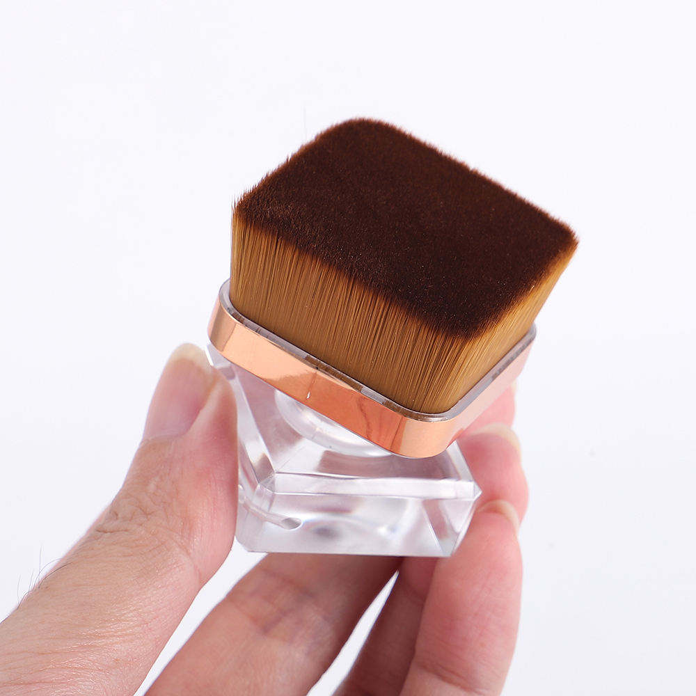 Professional Flat Foundation Brush Loose Powder Brush Fashion Square Head Big Size Kabuki Makeup Brush