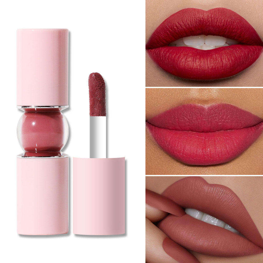 Lip And Blush Dual-use 18 Colors Long Lasting Matte Lip Glaze Moisturizing Lip Gloss Cosmetic Liquid Lipstick