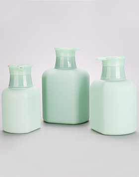 300ml 500ml 750ml Matte Green Lotion Bottle Plastic Empty Bottle Shampoo Hand Sanitizer Dispenser Cosmetic Pump Bottle