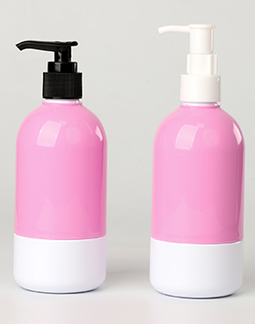 300ml Double Wall Empty PET Cosmetic Plastic Bottle Shampoo Hand Wash Lotion Liquid Soap Dispenser Pump Bottle