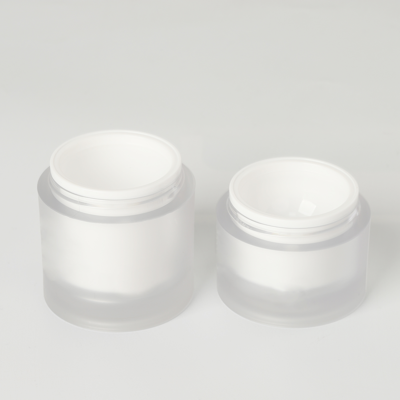 Cosmetic Packaging Bottles 30ml 50ml 100ml 120ml Double Wall Skin Care Face Cream Jar Essence Lotion Bottle Set