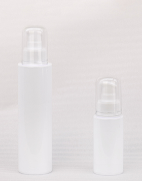 Cosmetic 60ml Empty Skincare Eye Cream Airless Pump Bottle 150ml White PET Plastic Vacuum Lotion Bottles