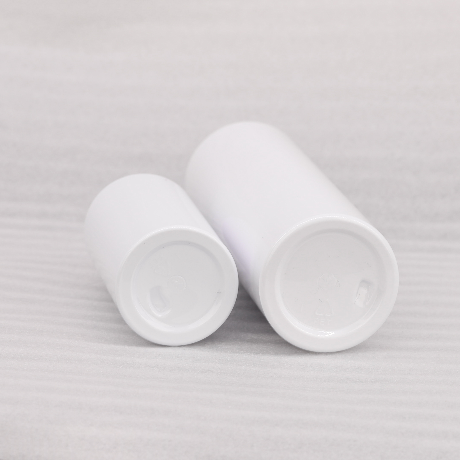 Cosmetic 60ml Empty Skincare Eye Cream Airless Pump Bottle 150ml White PET Plastic Vacuum Lotion Bottles