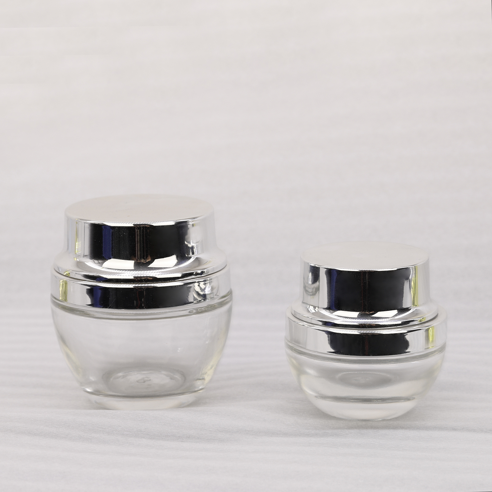 Luxury 30g 50g 30ml 50ml 100ml 120ml Cosmetics Packaging Skin Care Serum Glass Lotion Pump Bottle Face Cream Jar Sets