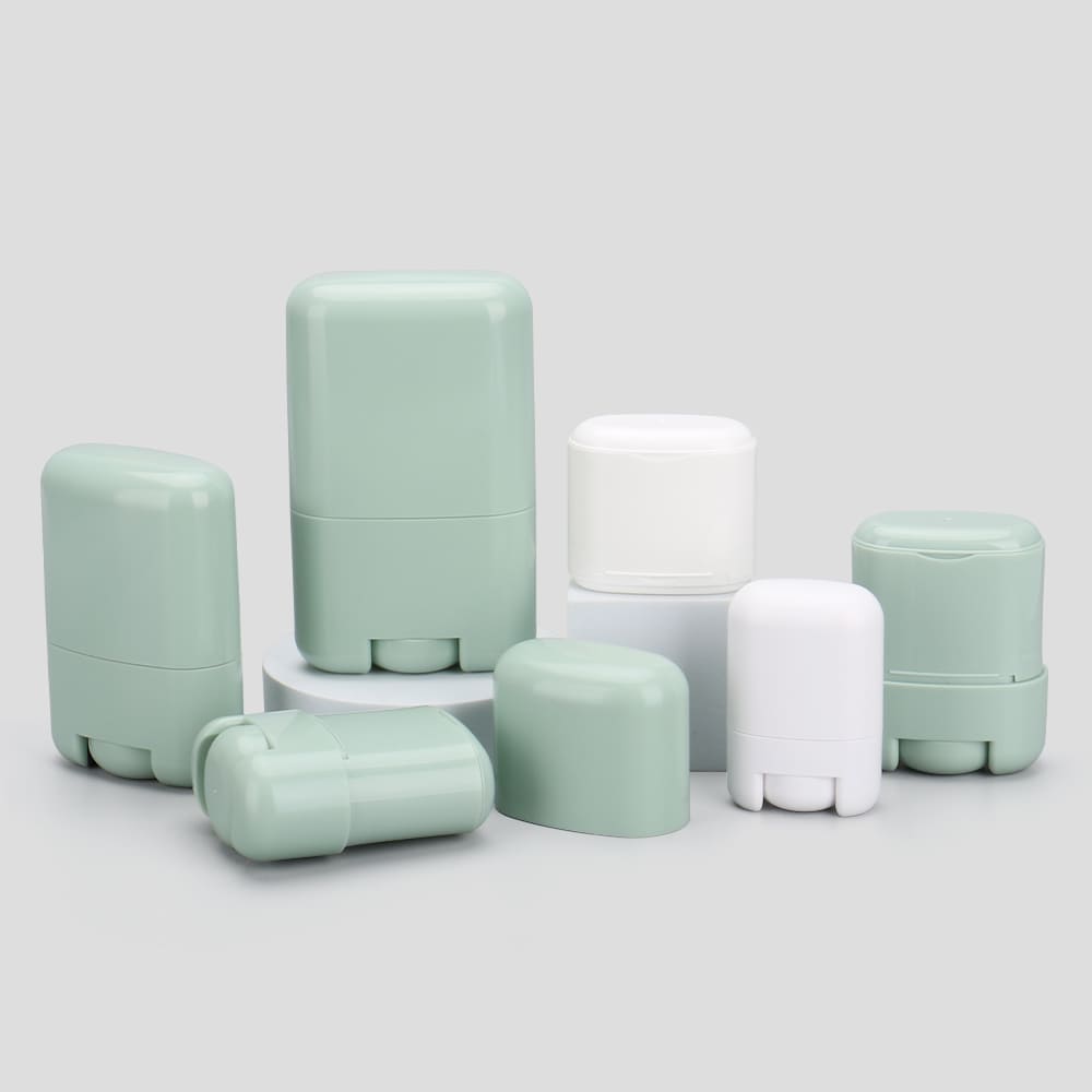 Multi-Size Oval Twist-Up Deodorant Stick Container