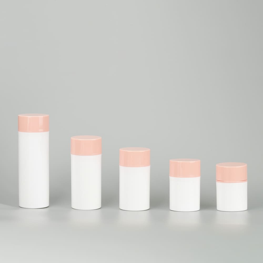 Round Push-Down Pump Lotion Bottle