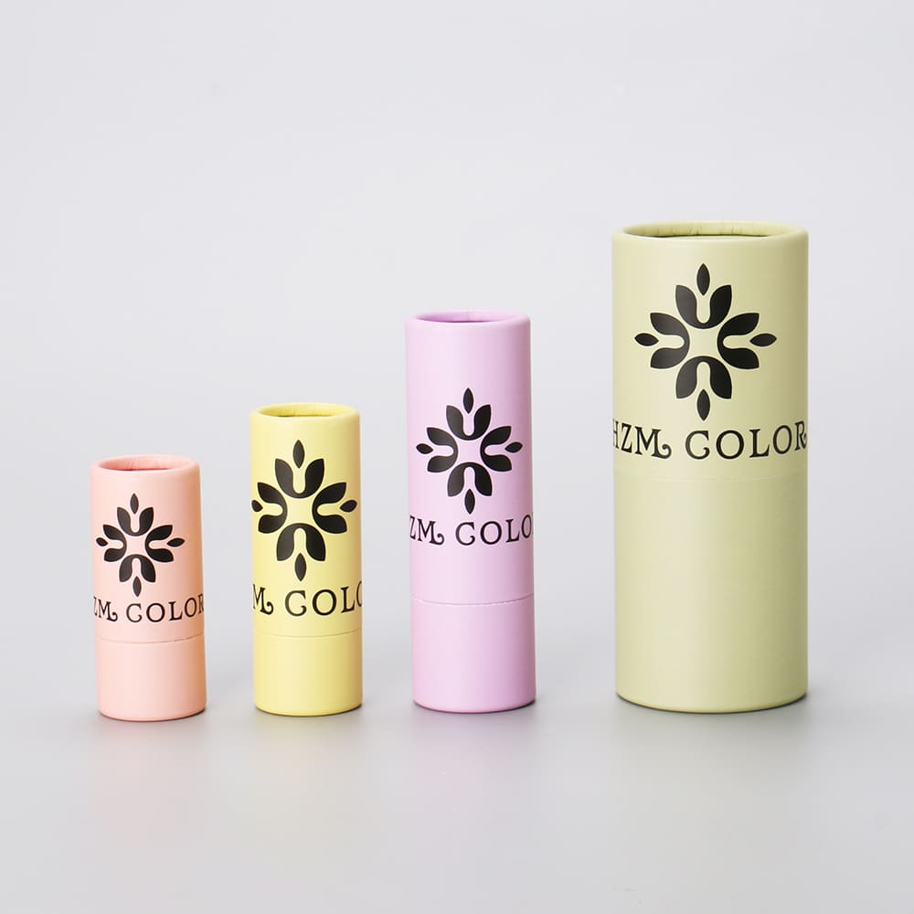 Eco-Friendly Push-Up Paper Tube for Lip Balm & Deodorant
