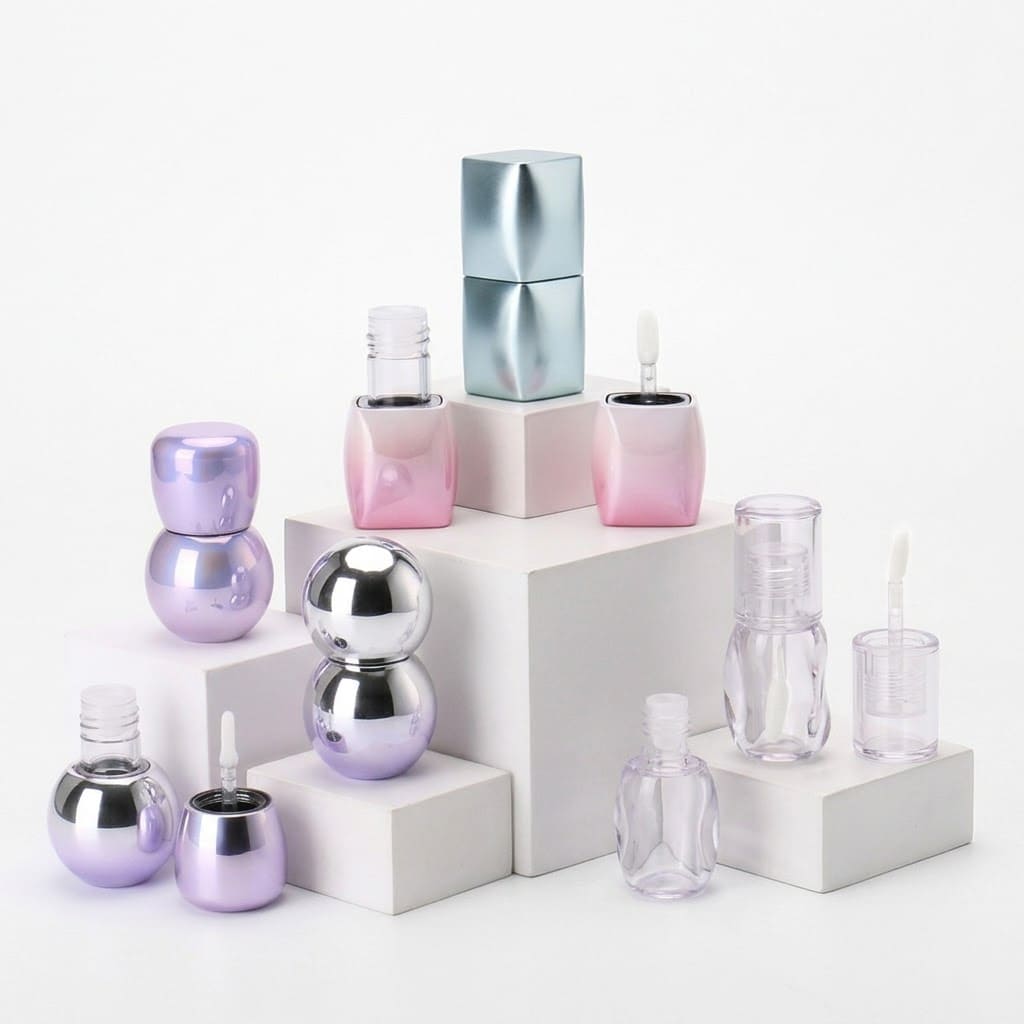 Unique Shape Series Lip Gloss Tubes