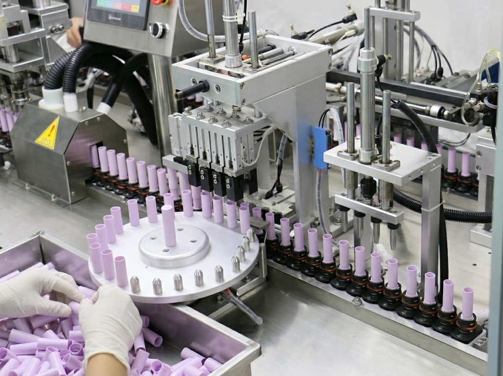Automated Lipstick Tube Production Line