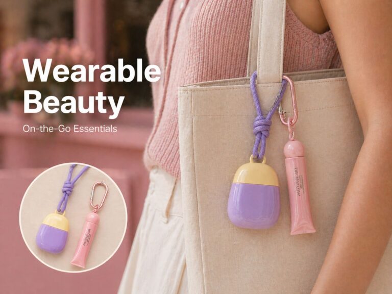 wearable cosmetic packaging