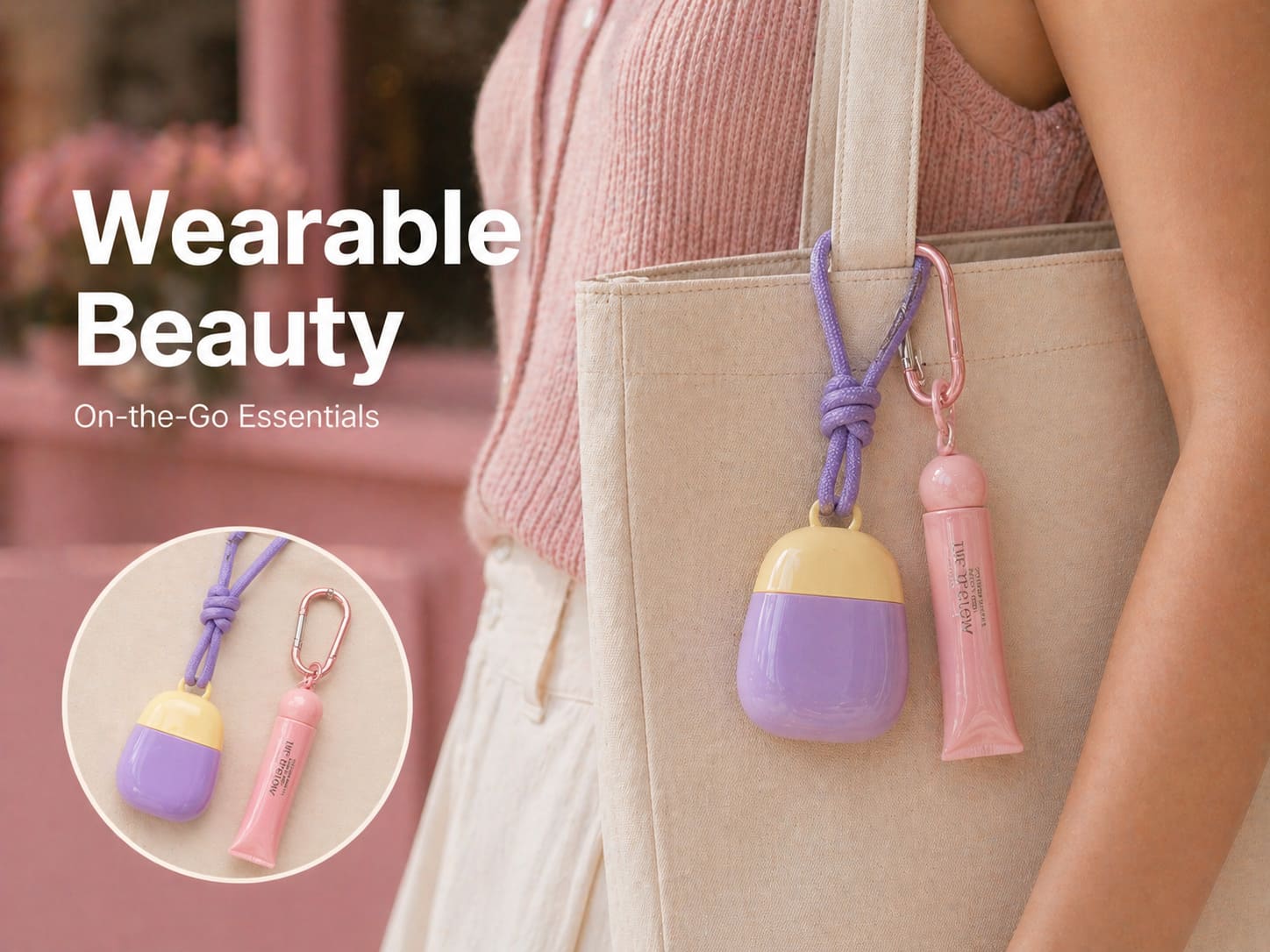 wearable cosmetic packaging