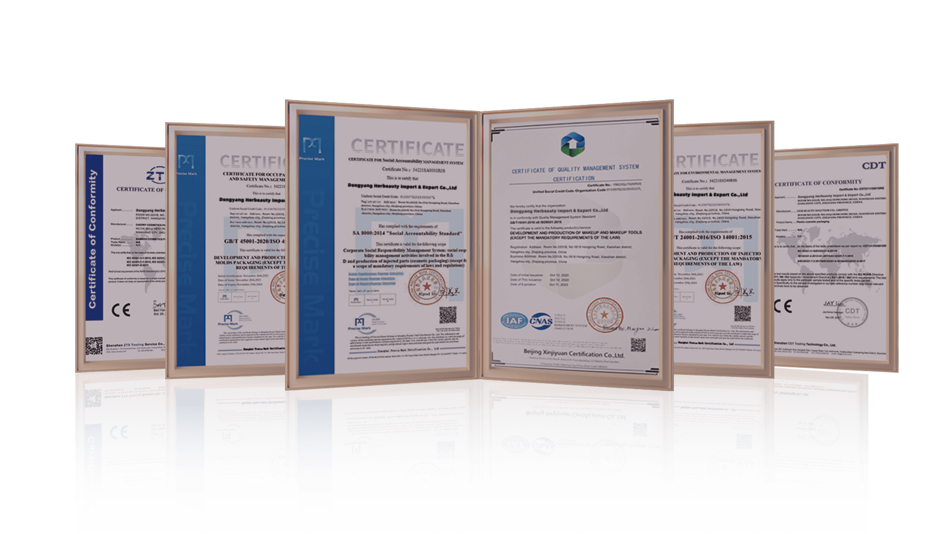 Certificates Collage